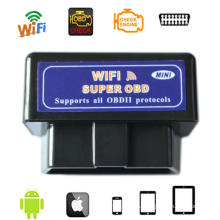 Мини-OBD2 ВЯЗ 327 Elm327 WiFi авто диагностический инструмент Version1.5